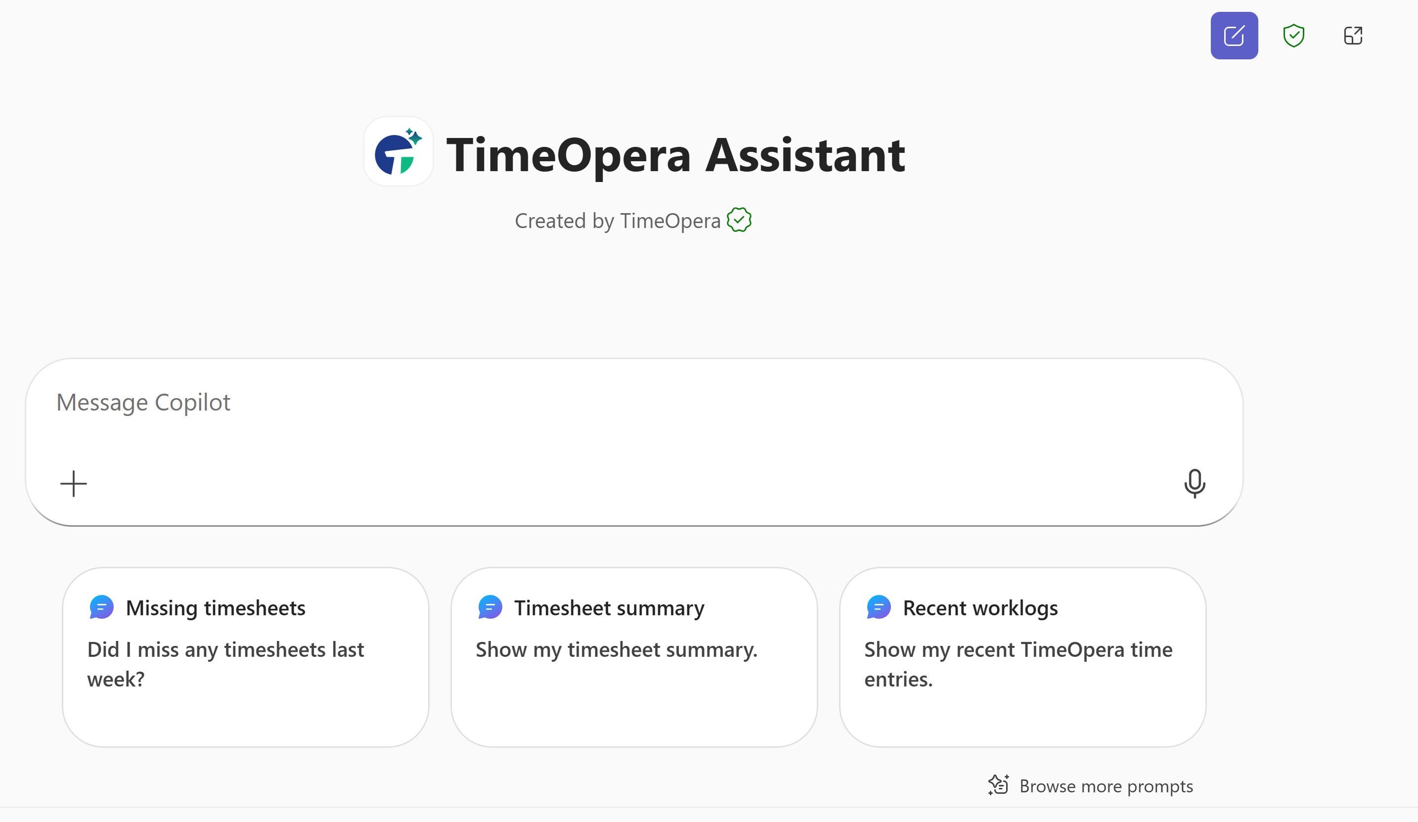 TimeOpera Role-Aware AI Assistant